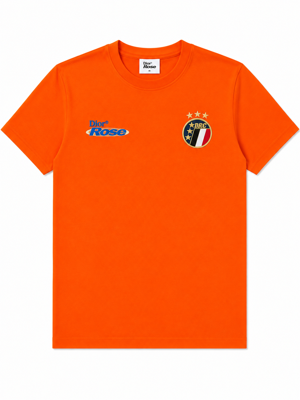 Dior Rose Orange Olympic Edition Heavyweight Tee