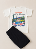(Cream) Summer in Monaco shirt
