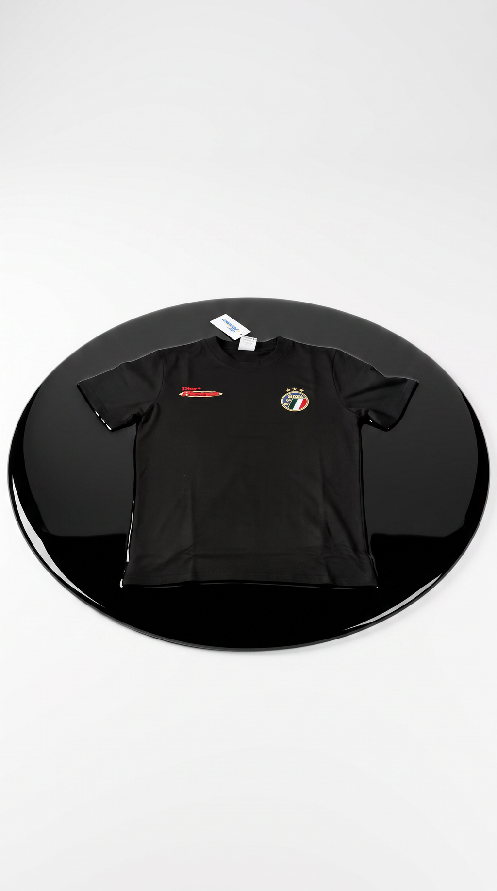 Black Dior Rose Olympic Edition Shirt