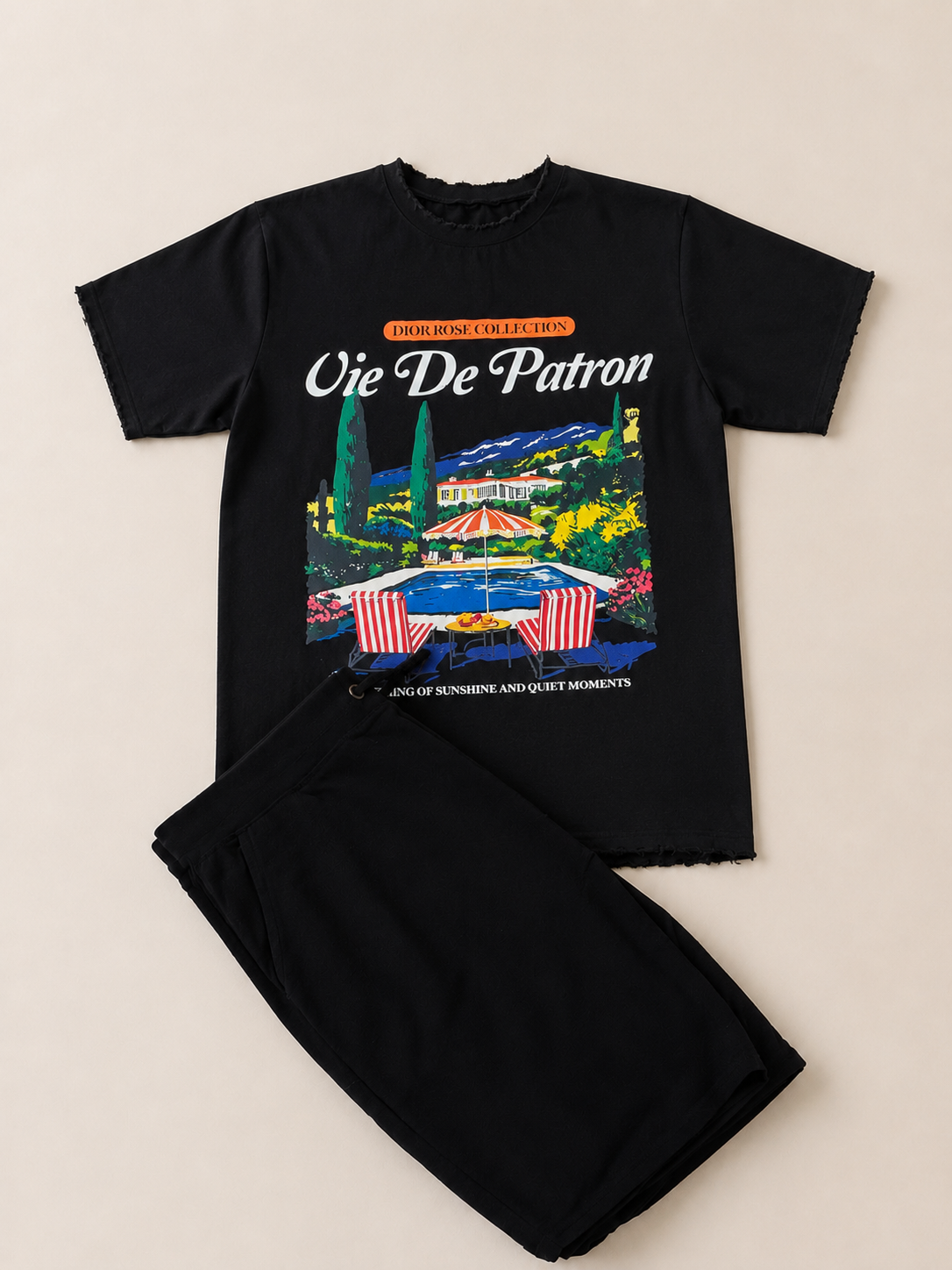 (black) Summer in Monaco shirt