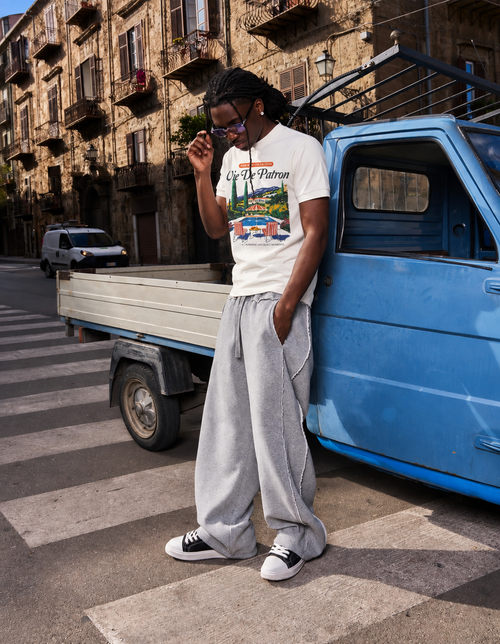 Cream Summer in Monaco Tee