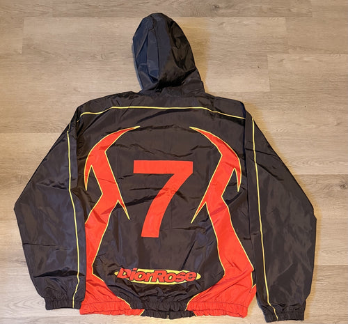 (Black/Red) Dior Rose Olympic Edition Track Jacket