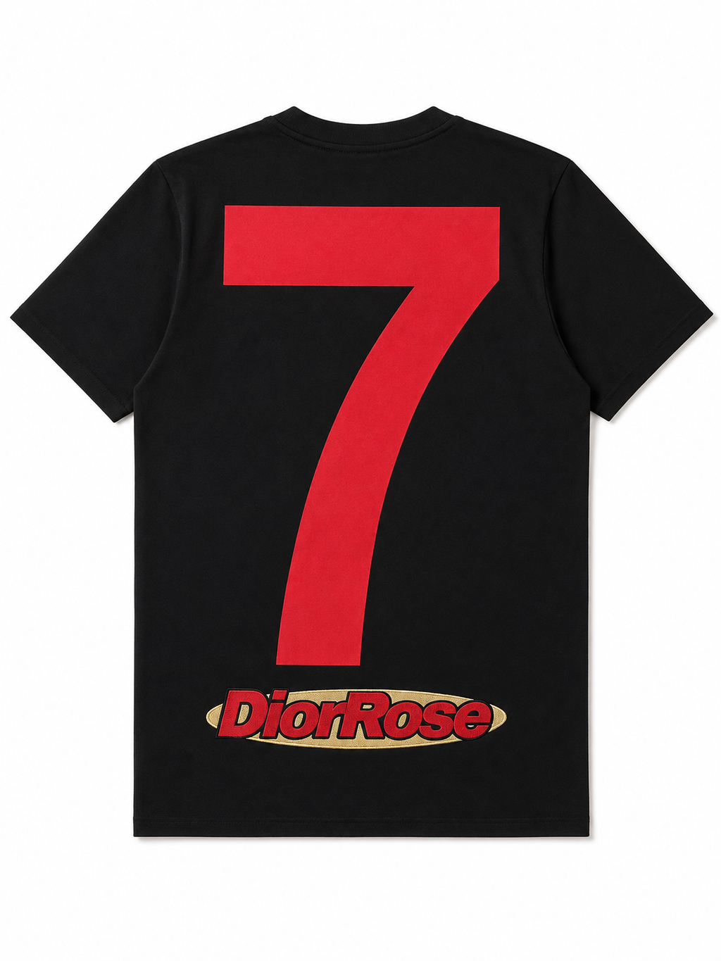 Dior Rose Black Olympic Edition Heavyweight Tee