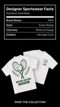 Green Dior Rose Tennis Club T-Shirt