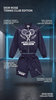 Dior Rose Navy Blue Tennis Club Set