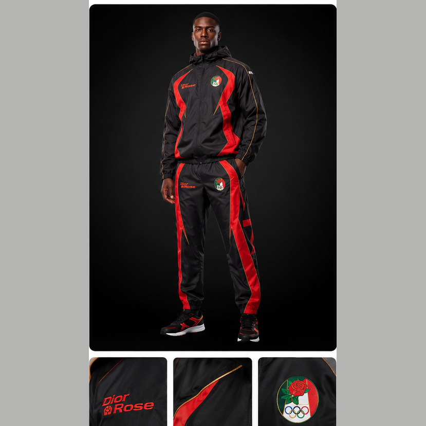 Black/Red Olympic Edition Set
