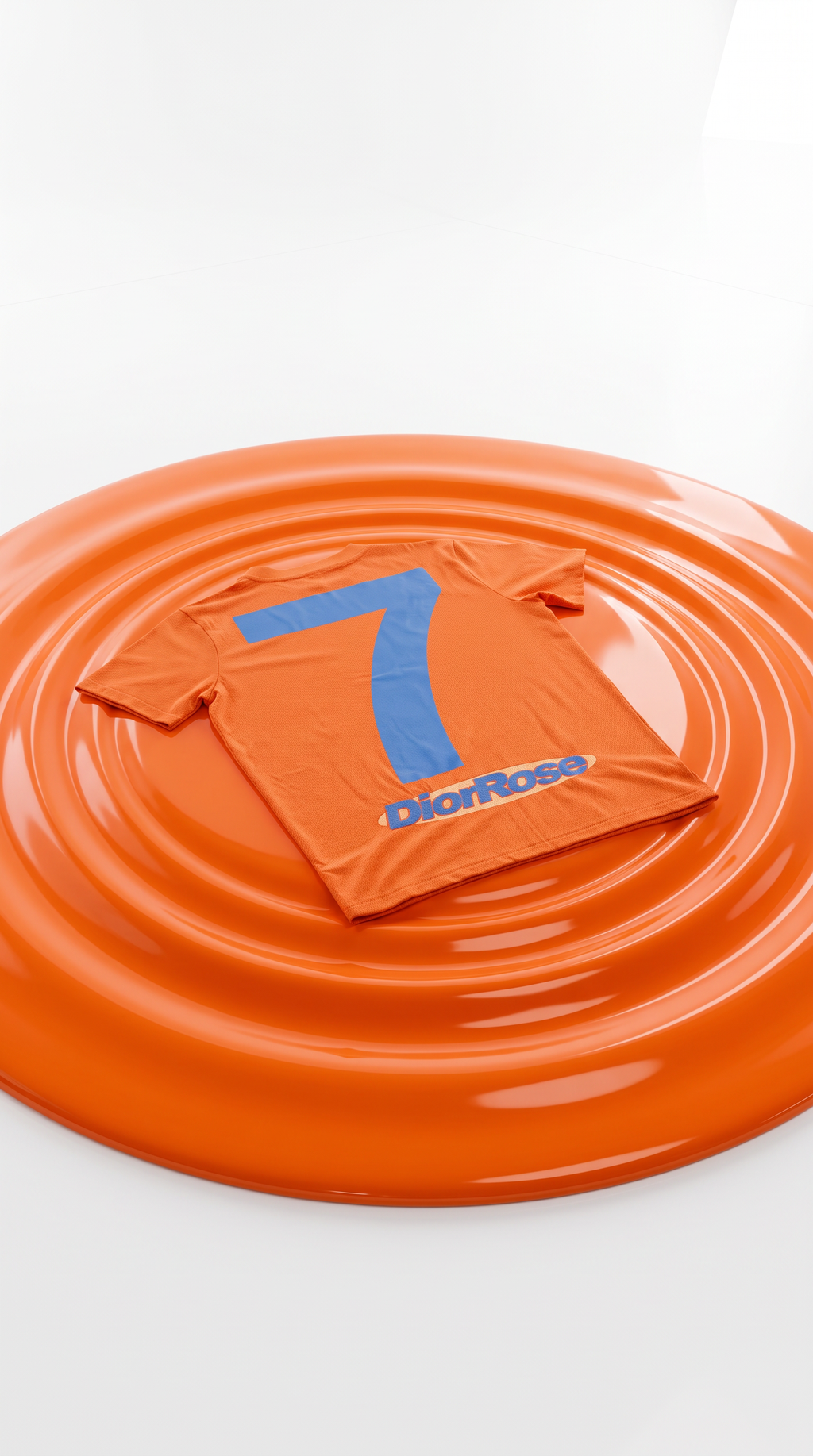 Orange Dior Rose Olympic Edition Shirt