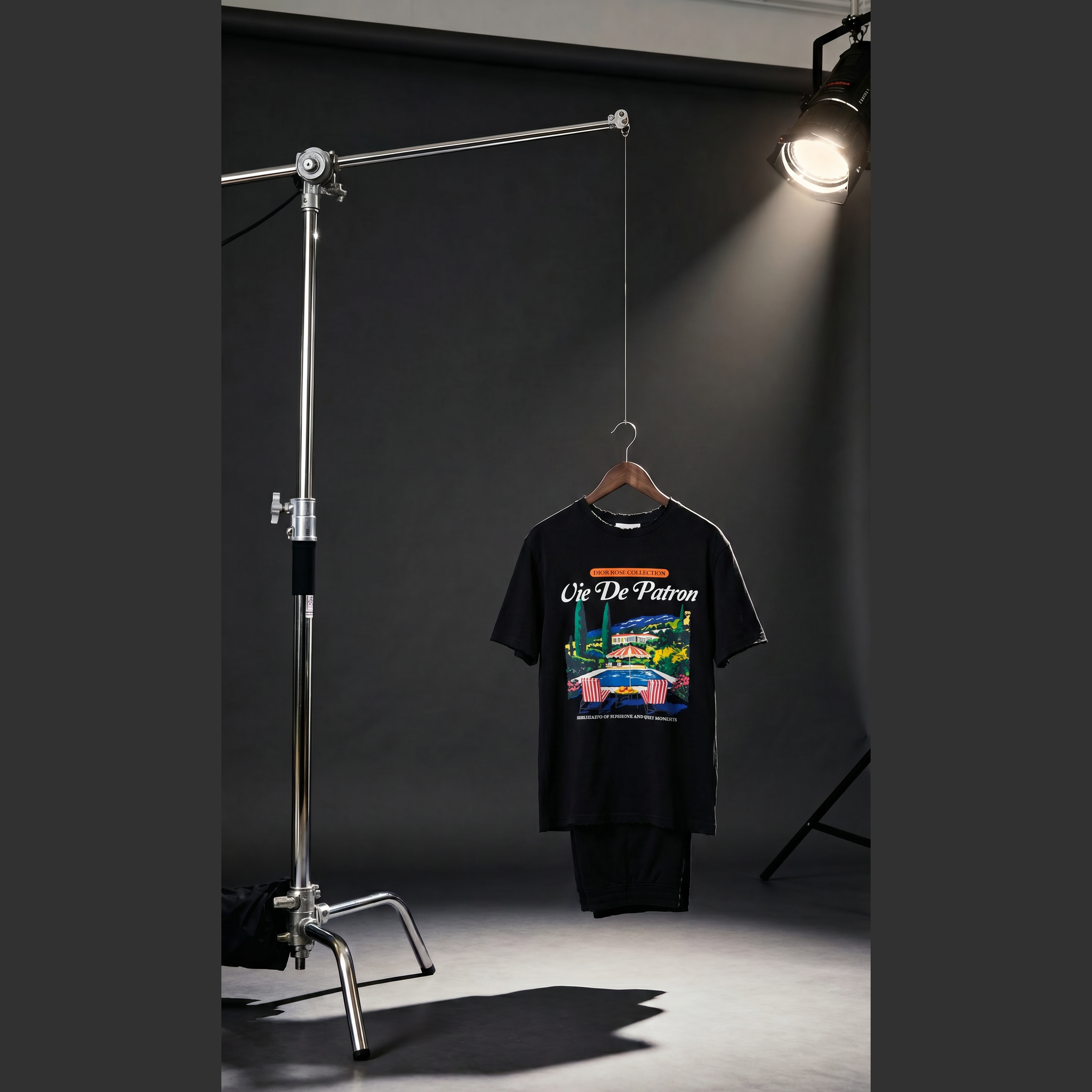 Black Summer in Monaco Tee