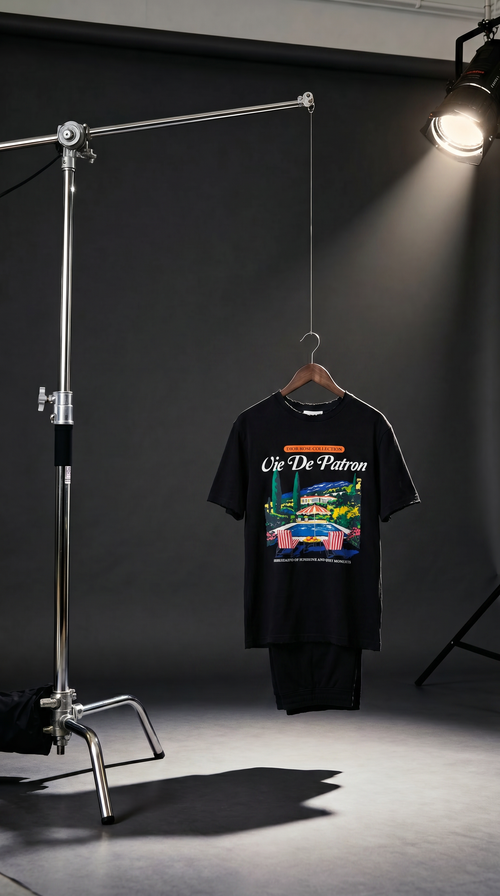 (Black) Summer in Monaco T-shirt